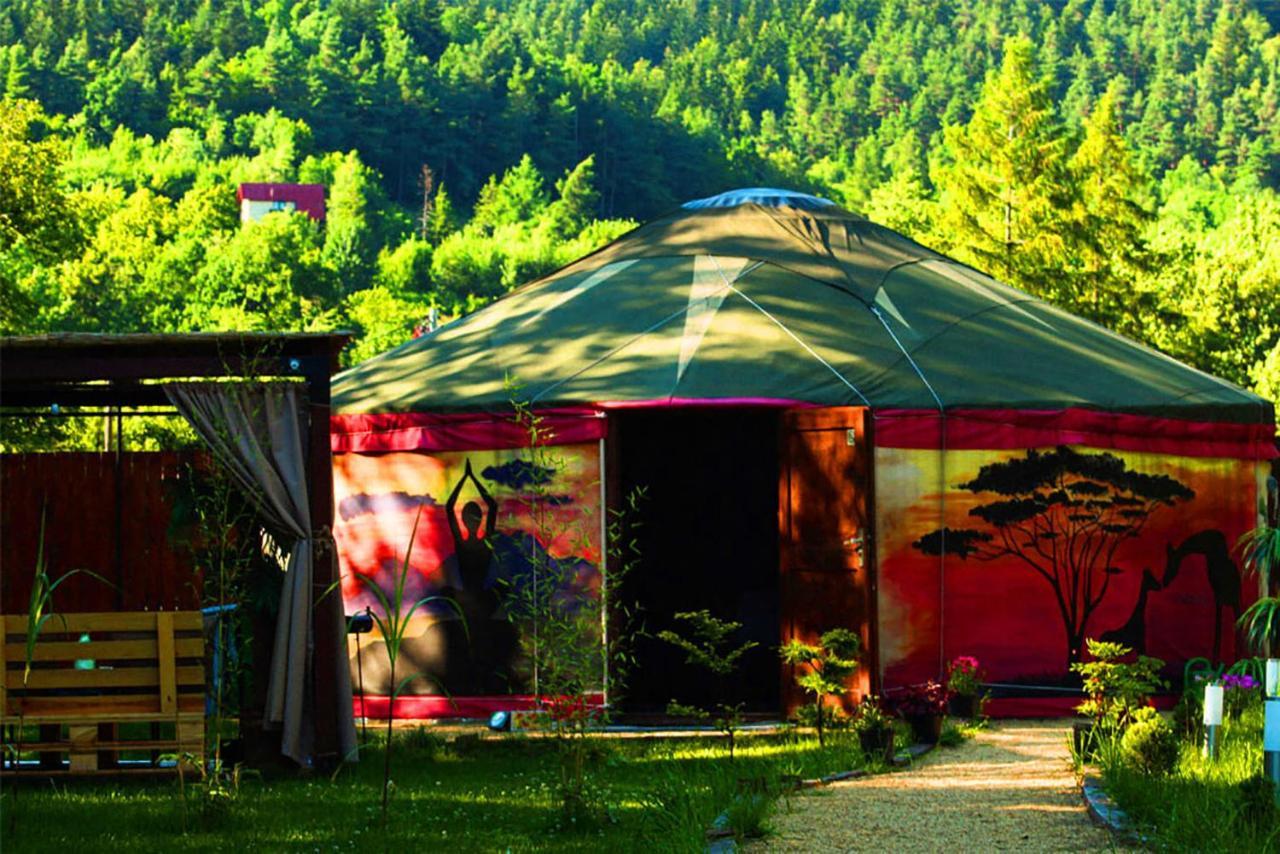 Aloha Glamp - Okragle Domki Przy Rzece - Balia I Sauna - Energylandia Zagornik 外观 照片