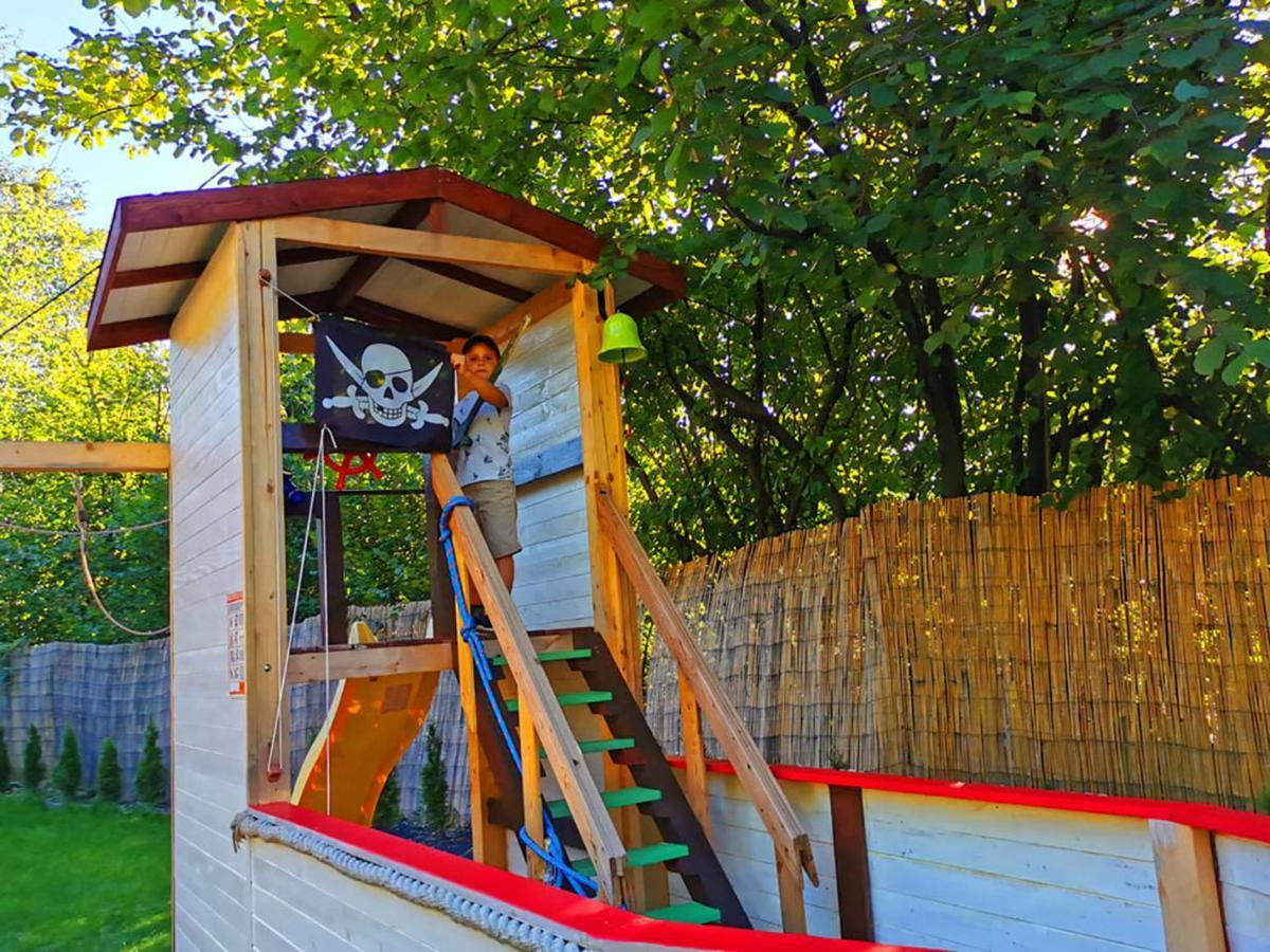 Aloha Glamp - Okragle Domki Przy Rzece - Balia I Sauna - Energylandia Zagornik 外观 照片