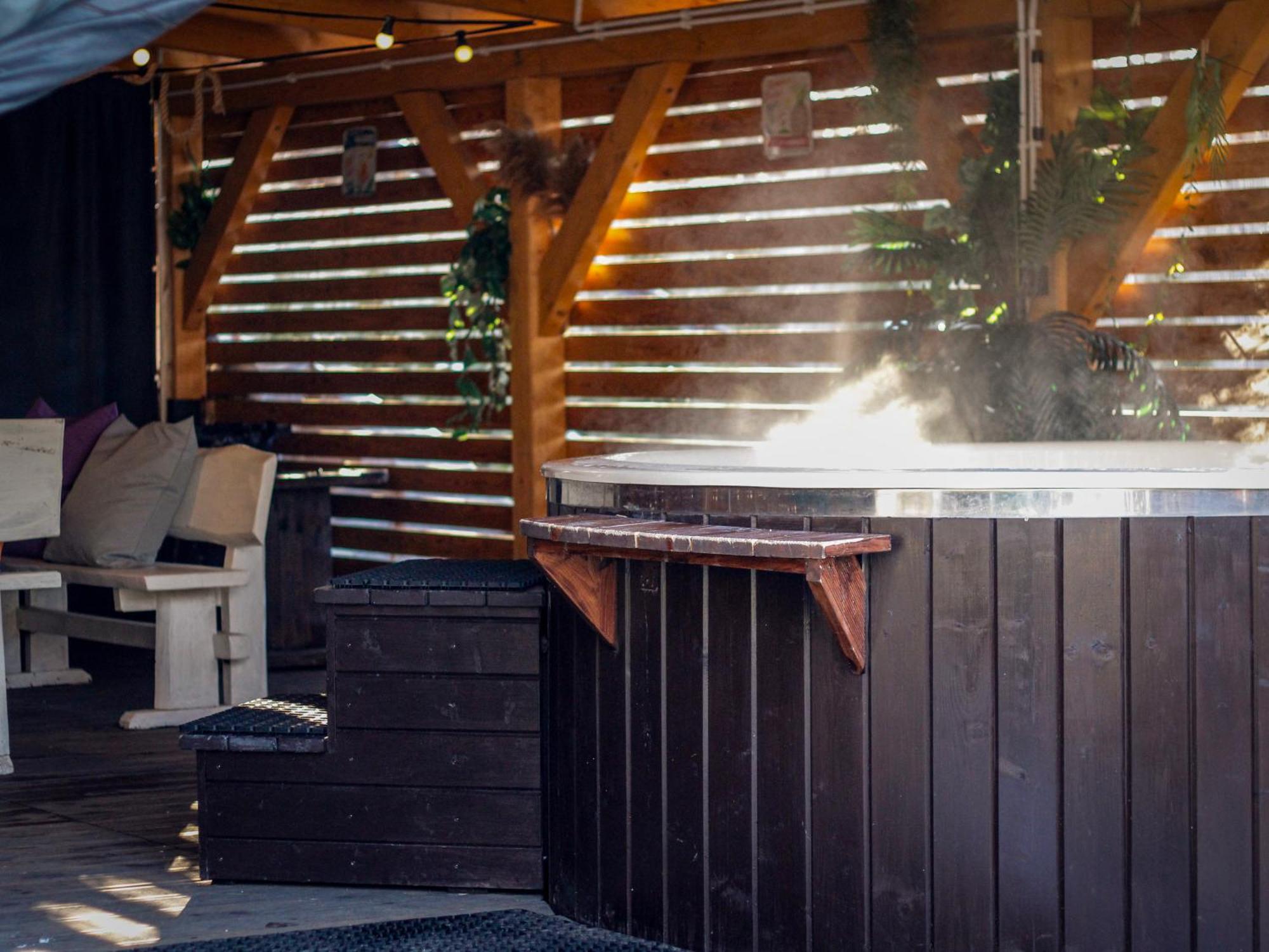 Aloha Glamp - Okragle Domki Przy Rzece - Balia I Sauna - Energylandia Zagornik 客房 照片